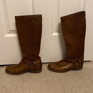 Brown Leather Frye Boots